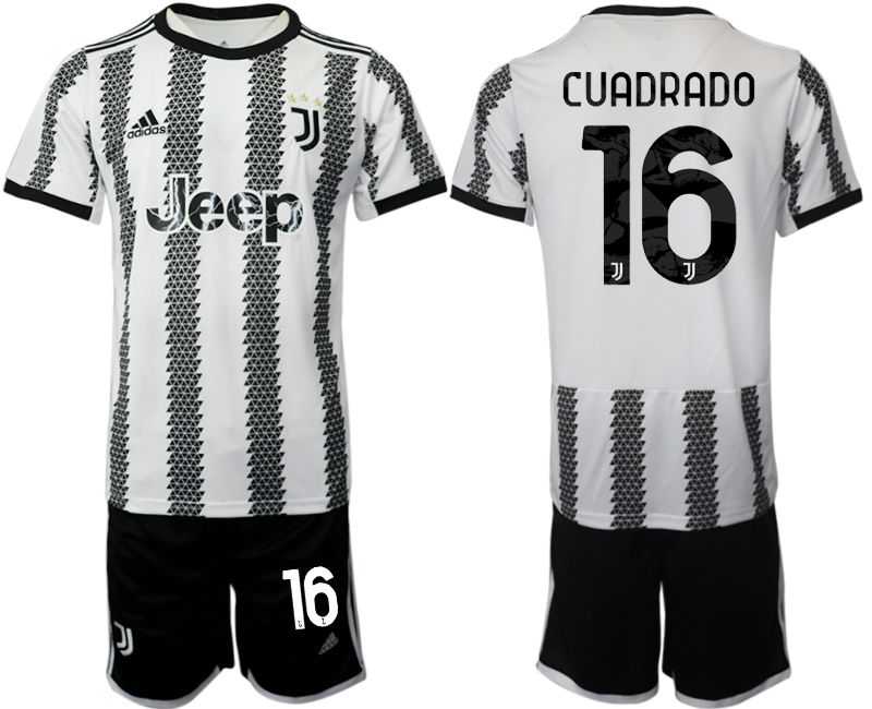 Men 2022-2023 Club Juventus FC home white #16 Soccer Jersey->juventus jersey->Soccer Club Jersey
